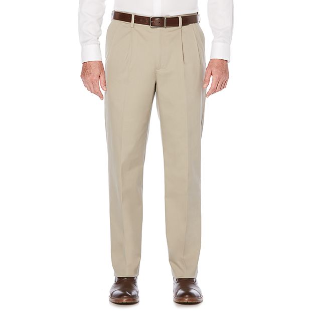 Men's Savane Ultimate Straight-Fit Performance Pleated Chino Pants