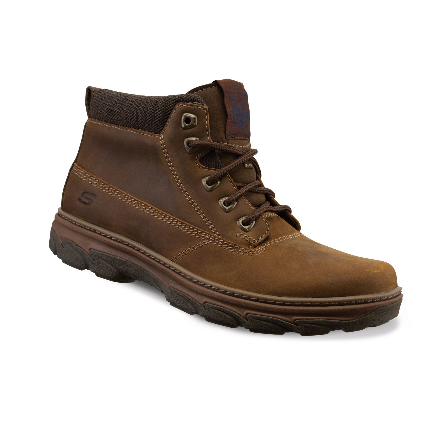 skechers relaxed fit resment alento mens boots