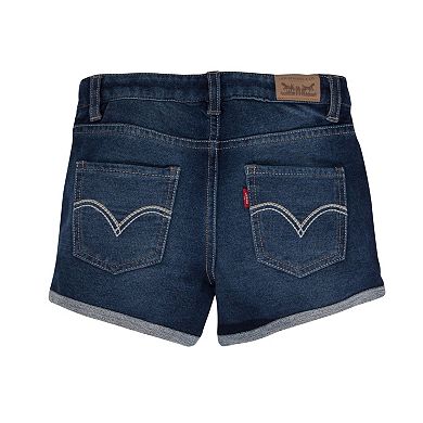 Girls 7-16 Levi's Knit Denim Shortie Shorts