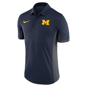 Men's Nike Michigan Wolverines Dri-FIT Polo