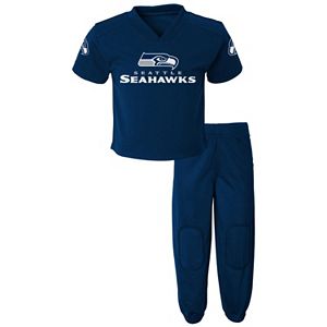 Baby Seattle Seahawks Field Goal Pants & Tee Set