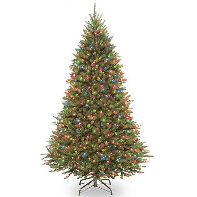 National Tree Company 7.5-ft.  Kingswood Fir Medium Hinged Pre-Lit Artificial Christmas Tree