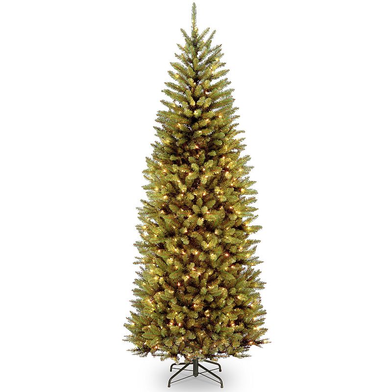 National Tree Company 7.5-ft. Kingswood Fir Slim Hinged Pre-Lit Artificial 