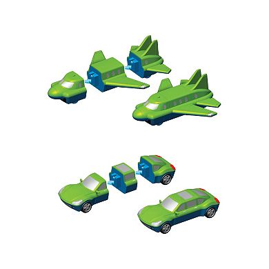 Magnetic Mix or Match Vehicles Set 1 by Popular Playthings