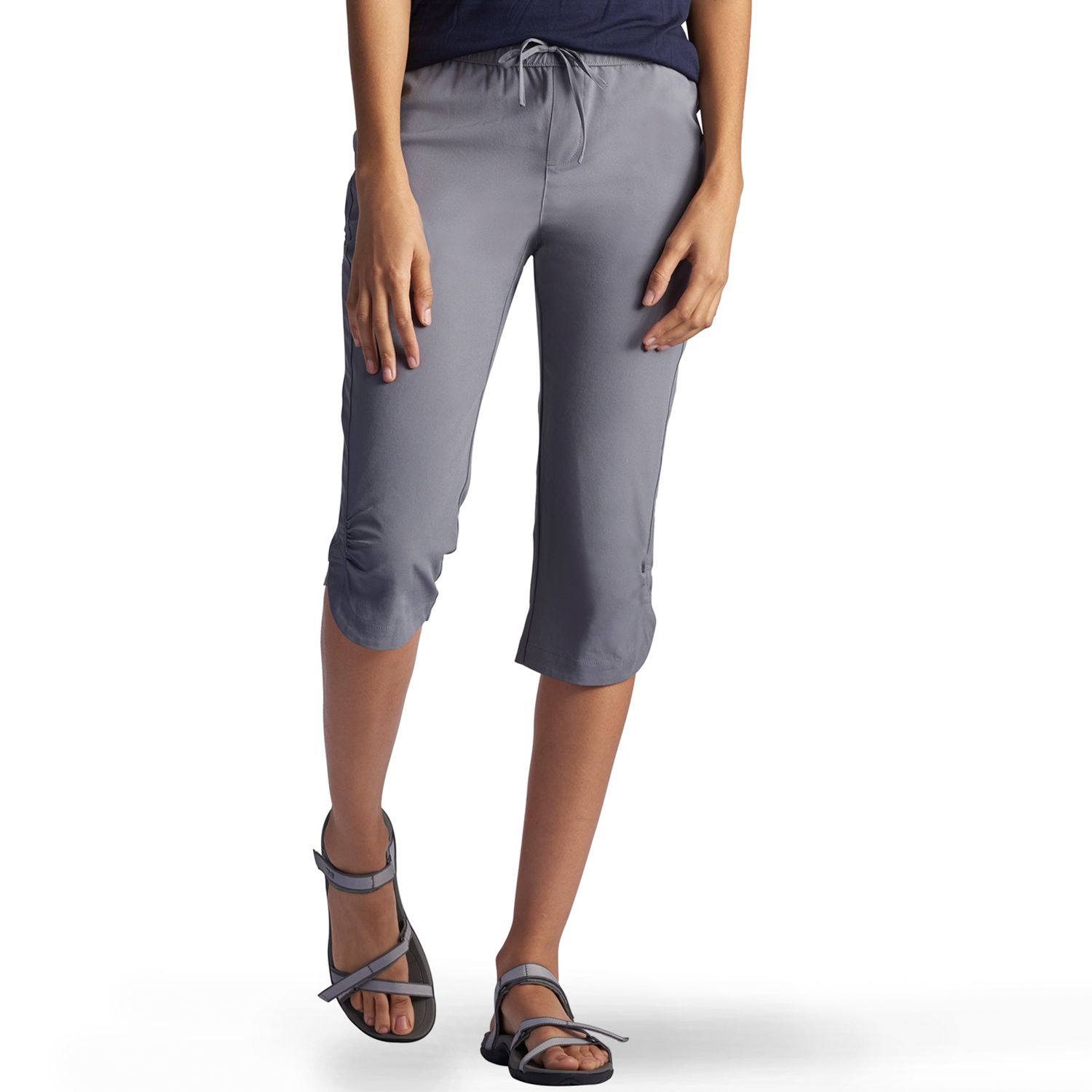 kohl's lee petite capris