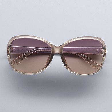 Simply Vera Vera Wang Oversized Square Rascal Glasses