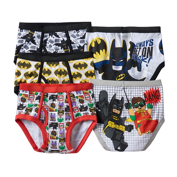 Warner Bros. Warner Brothers Batman Boys 4 Pack Underwear Assorted