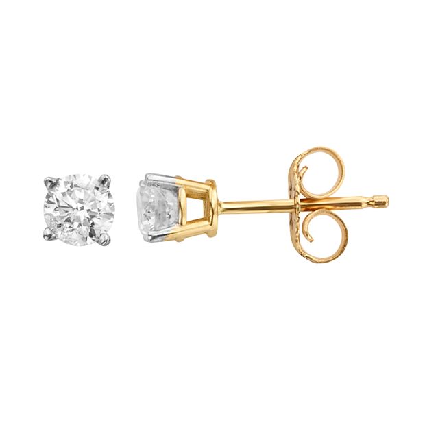 Diamond stud earrings at on sale kohl's