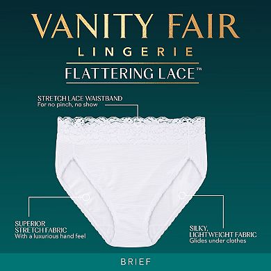 Vanity Fair Lingerie Flattering Lace Brief 13281
