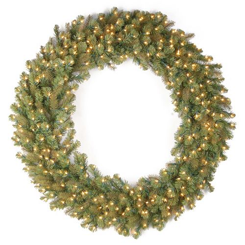 National Tree Company 60in. Douglas Fir PreLit Artificial Christmas Wreath