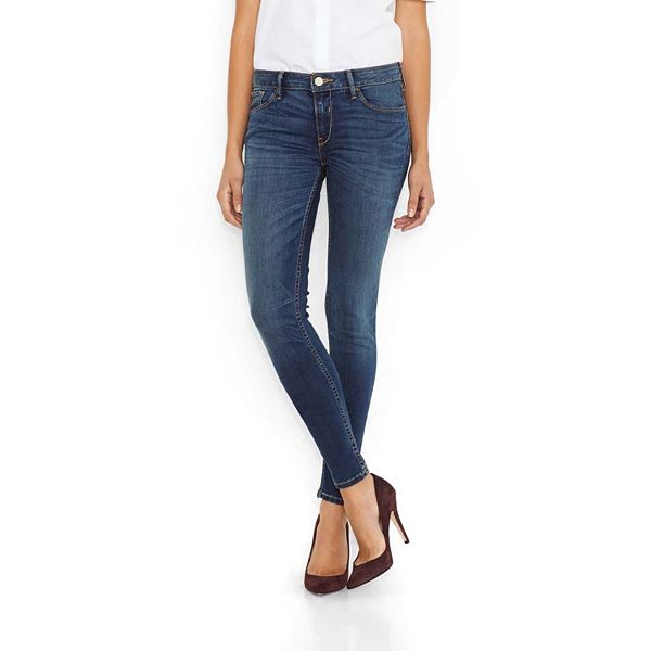 Introducir 48+ imagen women’s levi’s 535 super skinny jeans