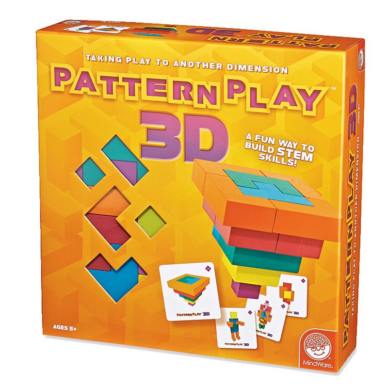 MindWare Pattern Play 3D, Multicolor
