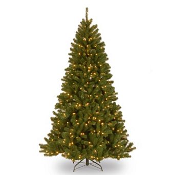 National Tree Company 6.5-ft. North Valley Spruce Hinged Pre-Lit Artificial Christmas Tree