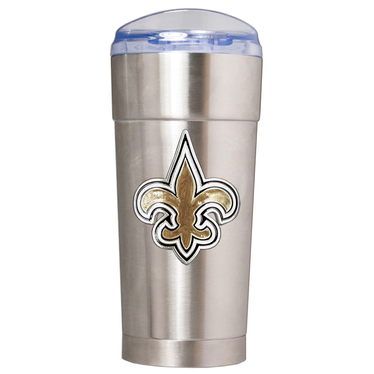 New Orleans Saints 24 oz. Draft Tumbler Travel Mug Cup Silver