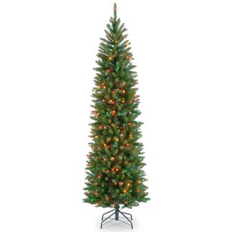 National Tree Company 7.5-ft. Kingswood Fir Hinged Pre-Lit Artificial Christmas Tree