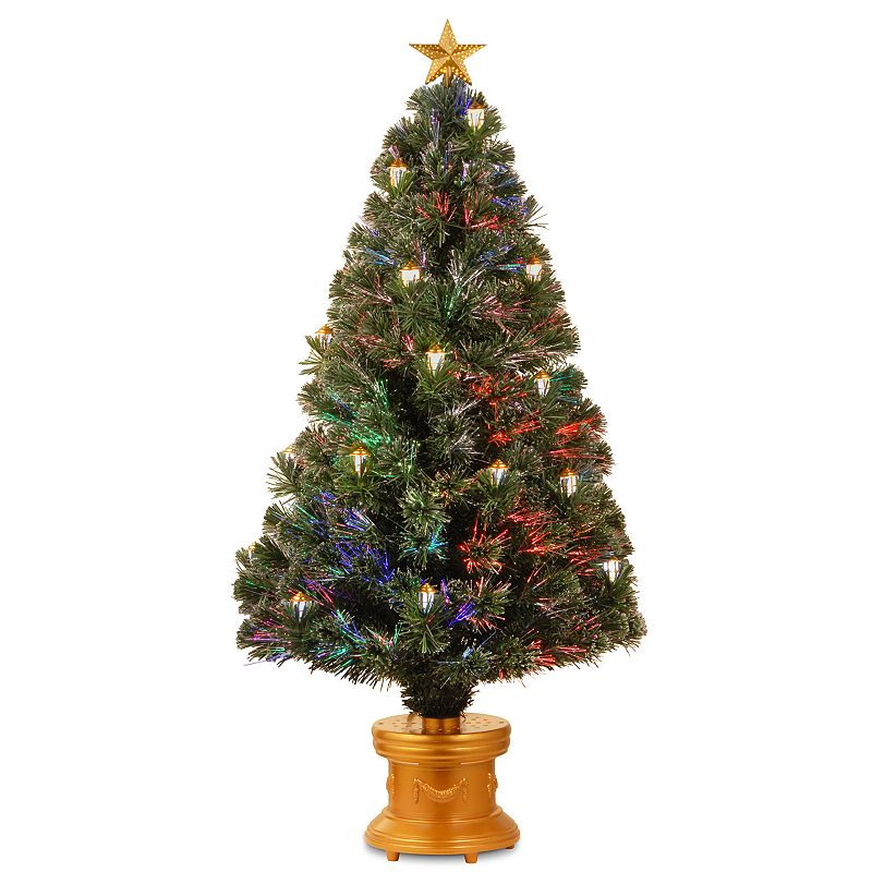 National Tree Company 4-ft. Fiber-Optic Artificial Christmas Tree with Orna