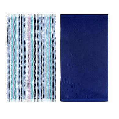 Food Network™ Awning Stripe Kitchen Towel 2-pk.