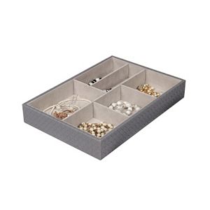 Home Basics 6 Compartment Jewelry Organizer