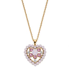 Brilliance Crystal Heart Pendant with Swarovski Crystals