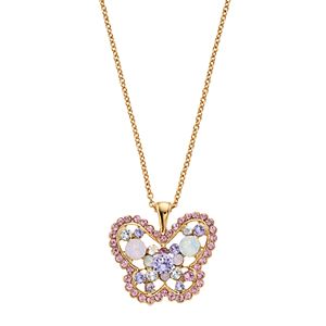 Brilliance Crystal Butterfly Pendant with Swarovski Crystals