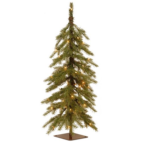 National Tree Company 3-ft. Pre-Lit Artificial Nordic Spruce Cedar Christmas Tree