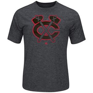 Men's Majestic Chicago Blackhawks Empty Net Tee