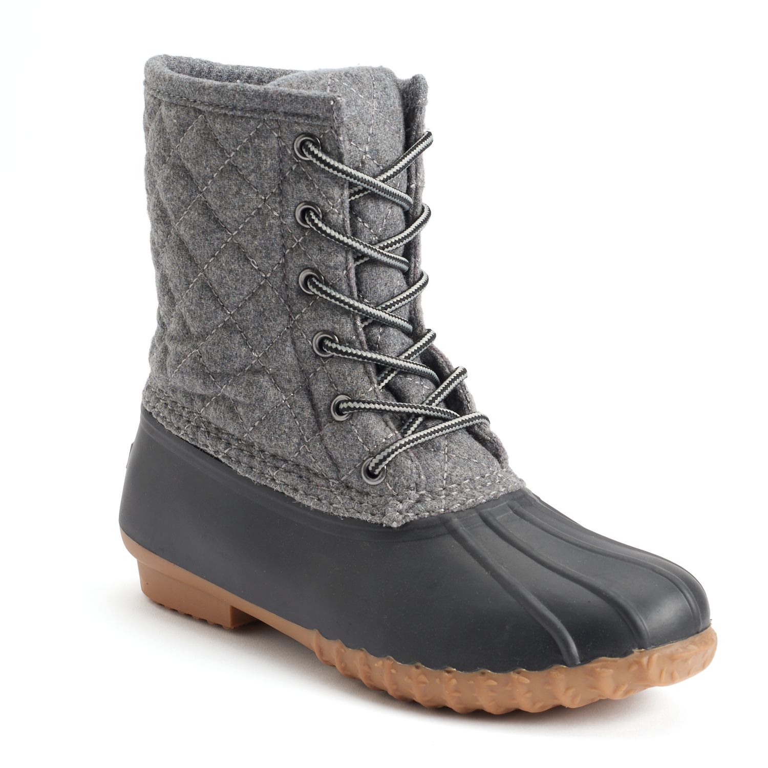 kohls duck boots womens