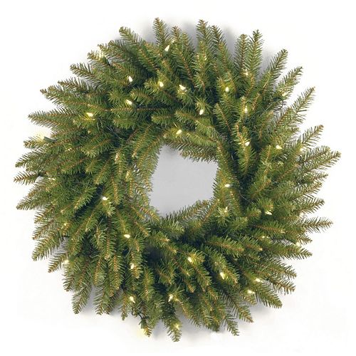 National Tree Company 24in. PreLit Artificial Dunhill Fir Christmas