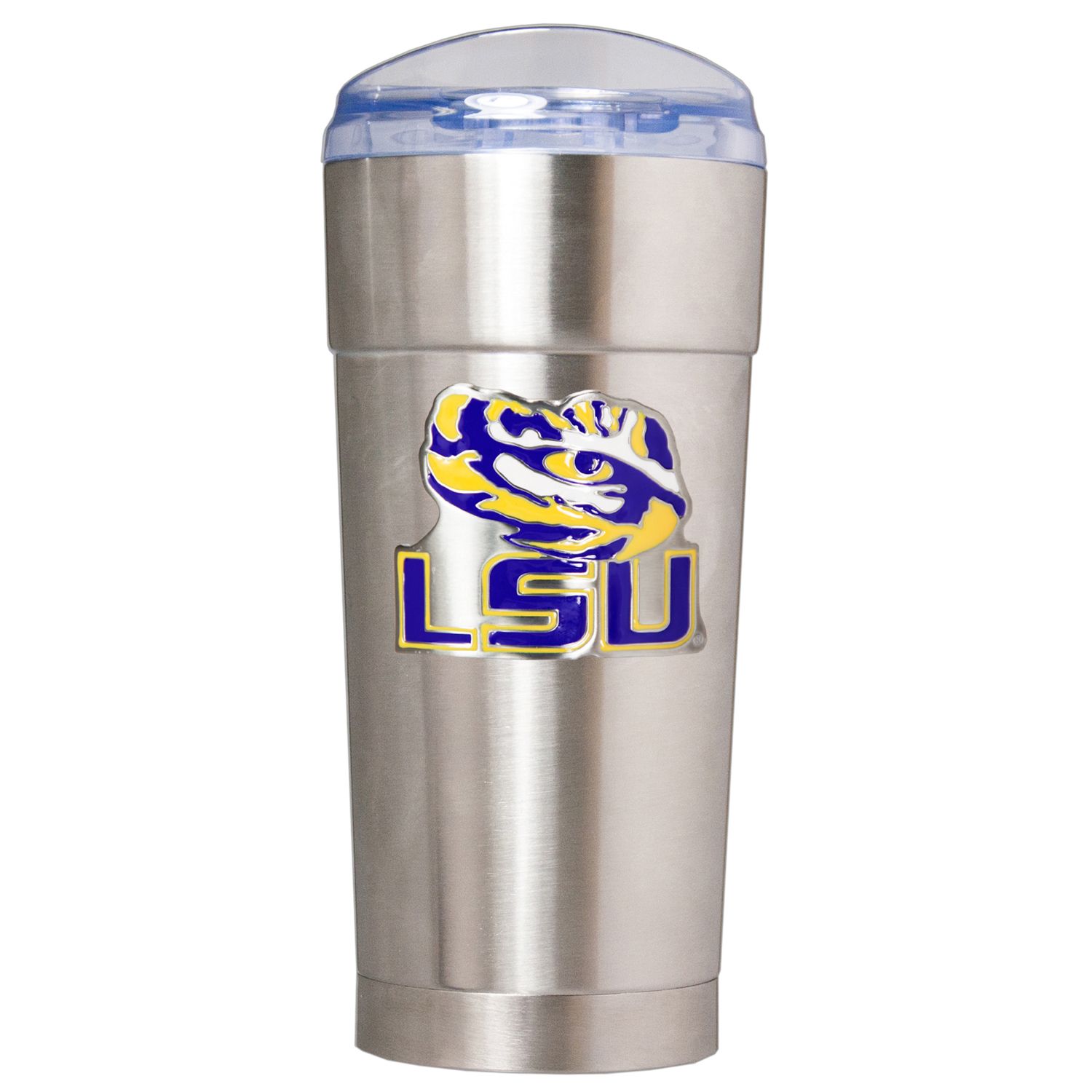 LSU Tigers Stainless Steel Water Bottle With Wrap