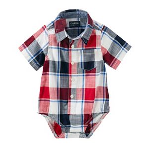 Baby Boy OshKosh B'gosh® Plaid Bodysuit