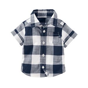 Baby Boy OshKosh B'gosh® Plaid Shirt