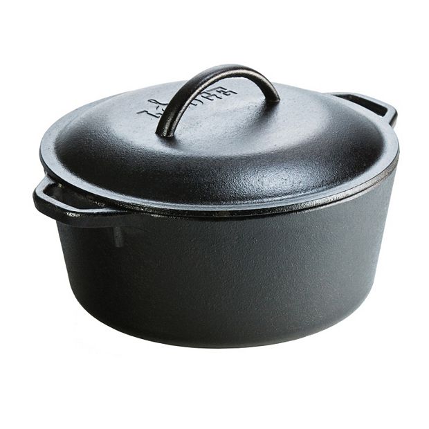 5 Quart Dutch Oven with Cover (Black)