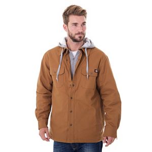 Big & Tall Dickies Mock-Layer Hooded Jacket