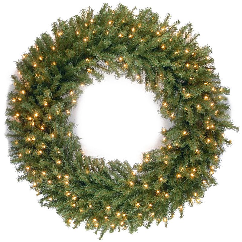 National Tree Company 48-in. Pre-Lit Artificial Norwood Fir Christmas Wreat