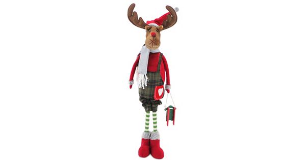 National Tree Company 36-in. Standing Moose Christmas Decor