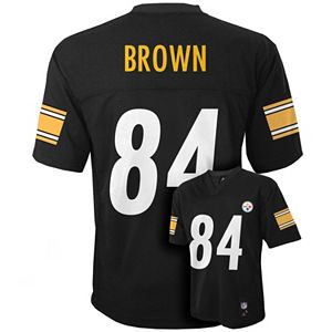 Boys 8-20 Pittsburgh Steelers Antonio Brown NFL Replica Jersey