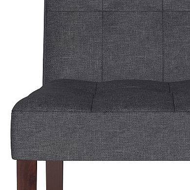 Simpli Home Andover Parson Dining Chair 2-piece Set
