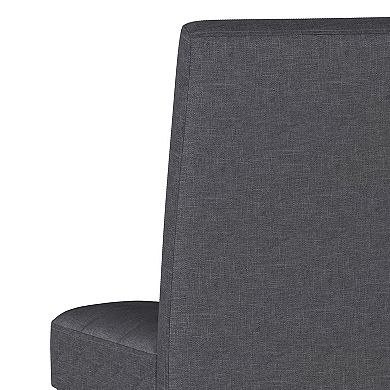 Simpli Home Andover Parson Dining Chair 2-piece Set