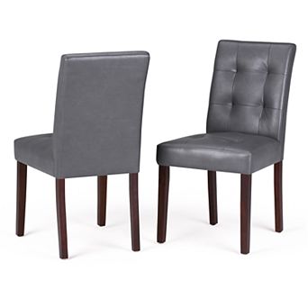 Simpli Home Andover Parson Dining Chair 2 pc Set
