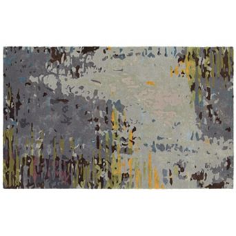 StyleHaven Giovanni Meld Abstract Wool Blend Rug