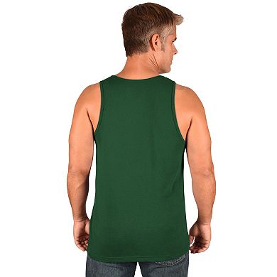 Men's Majestic Green Bay Packers Throw the Towel Tank