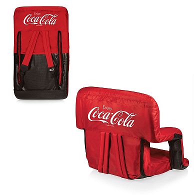 Picnic Time Coca-Cola Portable Recliner Chair