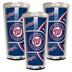Washington Nationals 3-Piece Shot Glass Set