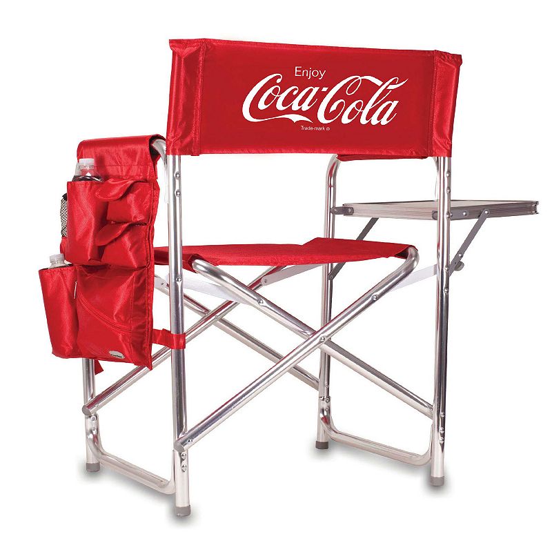 Picnic Time Coca-Cola Sports Chair, Red
