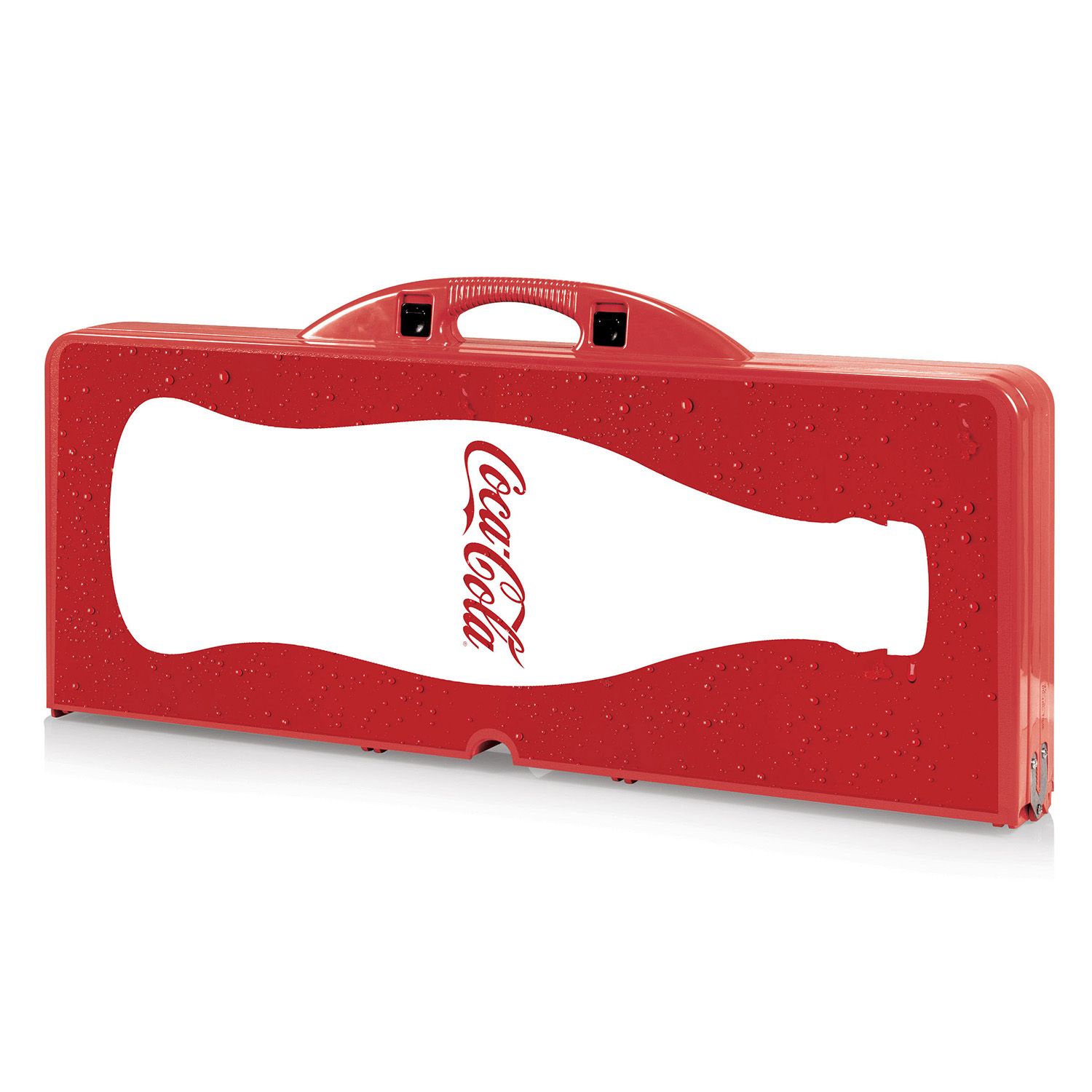 VINTAGE COCA COLA Nascar Portable BBQ Mini Grill Smoker Cooler Kühlbox