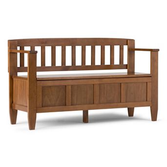 Simpli Home Brooklyn Storage Bench