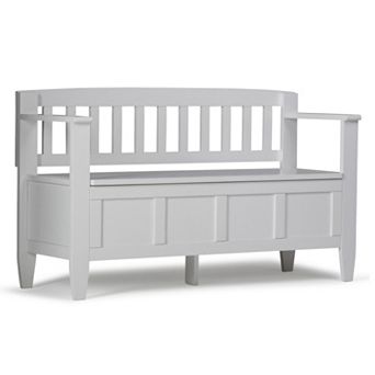 Simpli Home Brooklyn Storage Bench