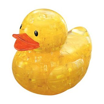 BePuzzled 43 pc 3D Rubber Duck Crystal Puzzle