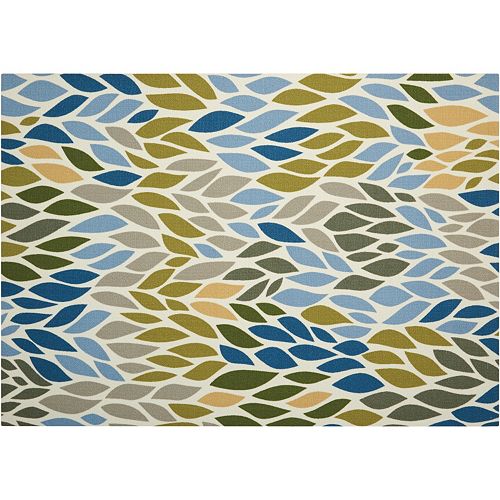 Nourison Home & Garden Leaves Geometric Indoor Outdoor Rug