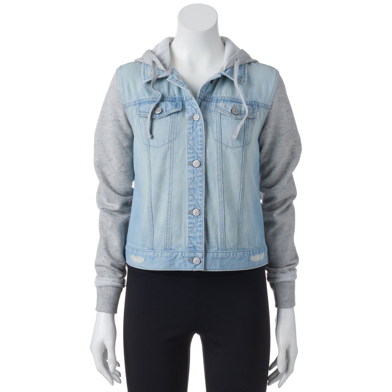 kohl's denim vest